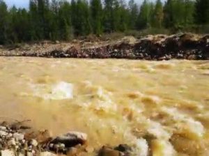 В Якутии недропользователи вновь загрязнили реку Ыллымах