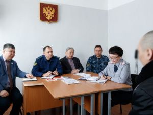 Представители Общественной наблюдательной комиссии, аппарата Уполномоченного по правам человека, прокуратуры Республики Саха (Якутия) осуществили выезд в исправительную колонию № 1