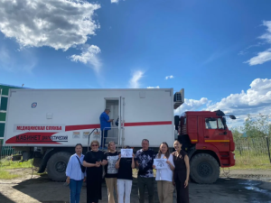 Более 400 пациентов обследовано на передвижном медицинском комплексе в Верхоянском улусе