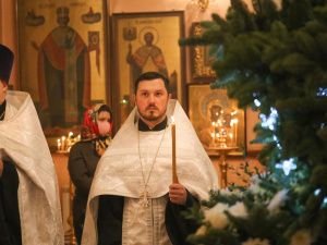 Фото: Рождество на территории Преображенского собора