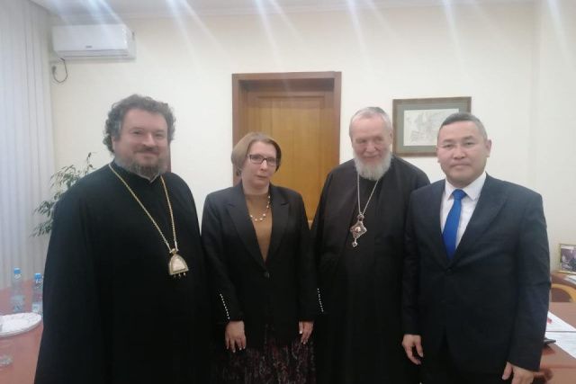 В Якутии обсудили сотрудничество с РПЦ в сфере духовности и культуры