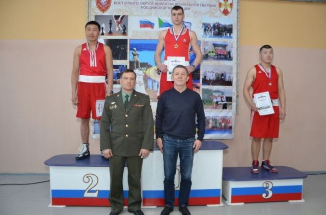 Бойцы Якутского ОМОН заняли призовые места на первом чемпионате Восточного округа Росгвардии по боксу