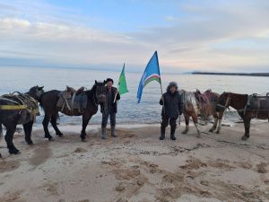 В Якутию вернулись путешественники-коневоды, которые на якутских лошадях добрались до Монголии