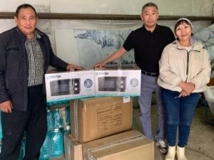 Тулагинская школа оказала помощь Оймяконскому улусу