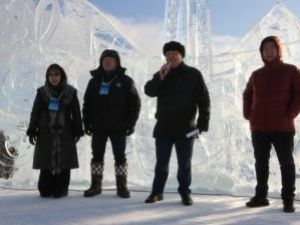 В Якутске стартовал IV городской конкурс ледовых и снежных скульптур «Мы – дети Севера»