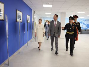 В День знаний в Якутии открыли новый учебный корпус кадетской школы