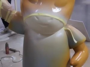 Команда якутского косплеера Айаала Федорова создала статую жеребенка Тооку