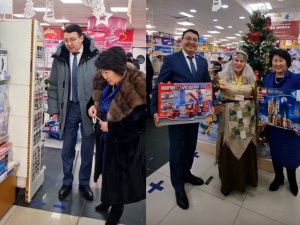 Руководство Минздрава Якутии передало подарки для учащихся коррекционной школы