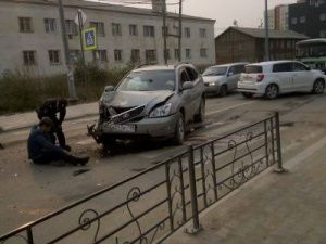 В ГИБДД рассказали о ДТП на улице Жорницкого. Водитель Lexus был пьян