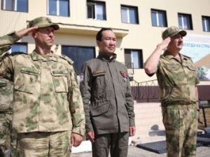 Сотрудники Росгвардии, участвовавшие в СВО на Украине, вернулись в Якутск