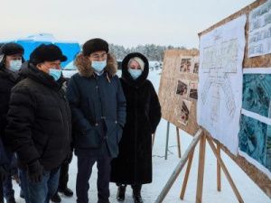 Айсен Николаев проверил строительство Онкологического диспансера