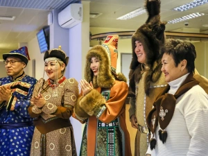 В Якутск прибыл огонь Всероссийского семейного очага