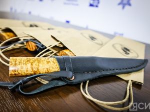 В Якутске встретили бойца с позывным Гром, прибывшего в отпуск