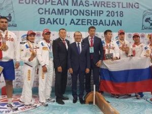 Якутяне завоевали восемь золотых медалей на чемпионате Европы по мас-рестлингу