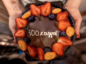 Съёмочная команда якутского фильма «Присутствие» отметила 100-й кадр