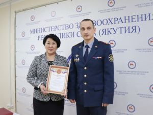 Начальник УФСИН Сергей Калиновский и Министр здравоохранения Республики Саха (Якутия) Лена Афанасьева обсудили перспективы взаимодействия в области производства и медицины