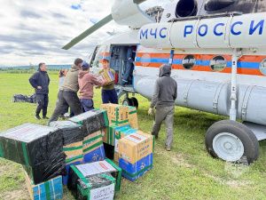 Паводок в Верхоянском районе: вода уходит, идёт помощь и подсчёт ущерба
