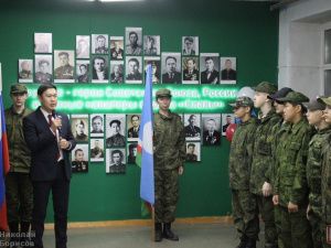 Герой России Игорь Юргин открыл коворкинг-центр «Родина» в школе № 30 Якутска