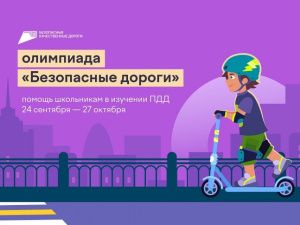 Школьная онлайн-олимпиада по безопасности на дорогах стартовала в России