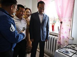 В Вилюйском улусе Якутии состоялся торжественный пуск газа в селе Эбя