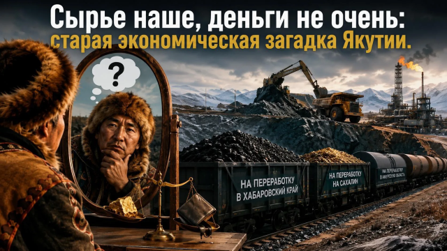 Сырье наше, деньги не очень: старая экономическая загадка Якутии