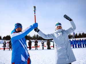 В Алдане состоялась церемония открытия спартакиады зимних видов спорта