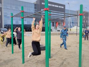 Проведена военно-патриотическая игра «Зарница» для детей сотрудников УФСИН и воспитанников школ-интернатов