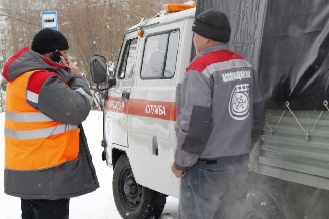 Ассоциация строителей АЯМ ведет  снегоборьбу на улицах Алдана