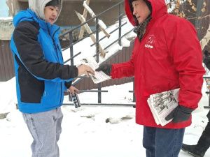 Якутия. Акция «Красные — в городе»