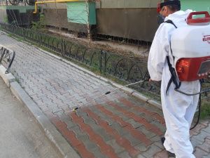 В Якутске продезинфицировали свыше 2 млн кв. метров общественных пространств