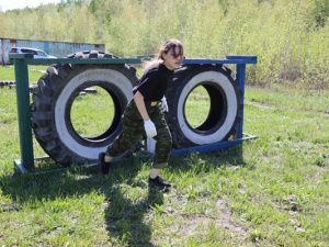 Для детей сотрудников УФСИН проведена военно-патриотическая игра «Зарница» 