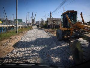 Свыше десяти улиц обновлено в Сайсарском округе за пять лет