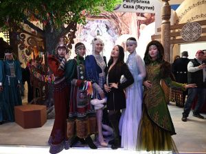 Фоторепортаж. Открытие экспозиции Якутии на международной выставке-форуме «Россия»