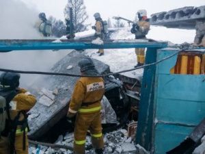В Нерюнгри в гаражном кооперативе произошел сильный взрыв. Один человек погиб