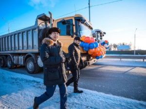 В Якутске открыли проезд по отремонтированному участку Окружного шоссе