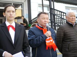 Вячеслав Куличкин — юным пионерам: «Учитесь побеждать!»