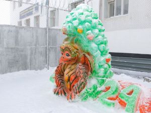 Подведены итоги конкурса ледяных и снежных фигур среди исправительных учреждений