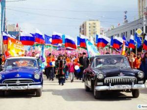Первомайский парад в Якутске возглавят учащиеся школ