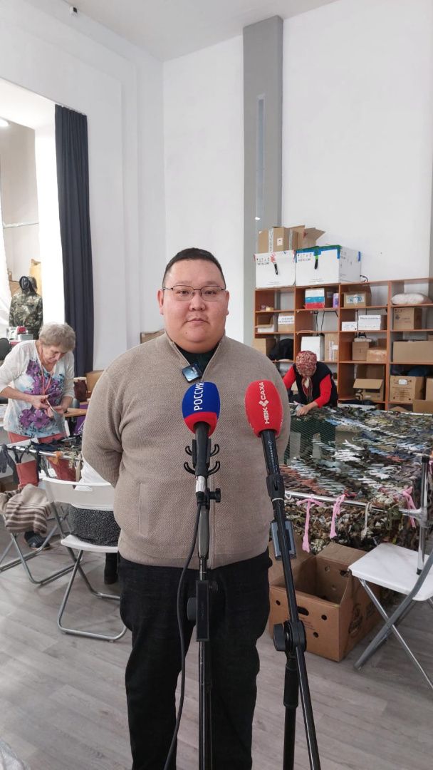 Айыллаан Винокуров: волонтерами Якутии выполнено 5128 заявок от семей мобилизованных