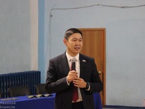 Герой России Игорь Юргин открыл коворкинг-центр «Родина» в школе № 30 Якутска