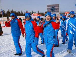 В Алдане состоялась церемония открытия спартакиады зимних видов спорта