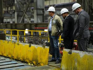 Евгений Григорьев встретился с коллективом завода ДСК