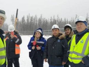 Министр экологии Якутии проинспектировал строительство газопровода «Сила Сибири»