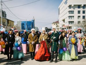 В Якутске на первомайскую демонстрацию вышли более 55 тысяч человек