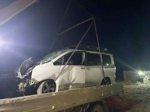 В Намском улусе автомобиль врезался в столб: Водитель погиб