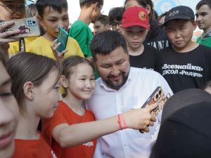 Евгений Григорьев побывал в детском оздоровительном лагере «Радуга»