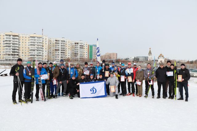Команда УФСИН стала первой на чемпионате Якутского республиканского совета Общества «Динамо» по лыжным гонкам