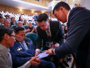 Именной алмаз посвятили Иннокентию Тарбахову