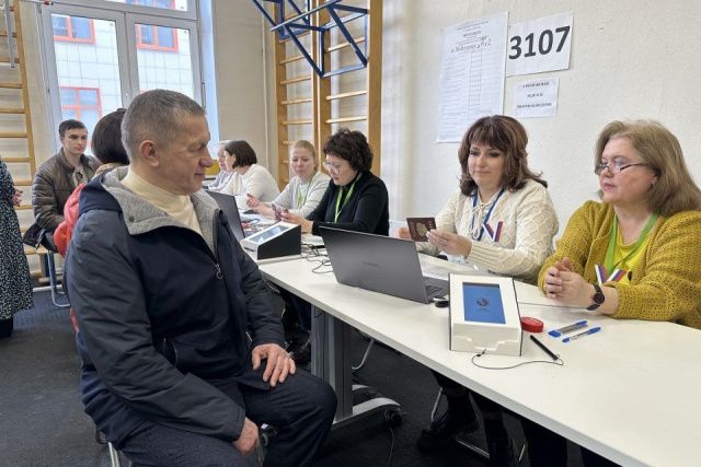 Юрий Трутнев проголосовал на выборах президента Российской Федерации