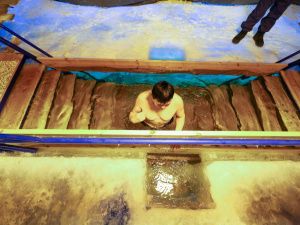 В самом холодном регионе России идут крещенские купания